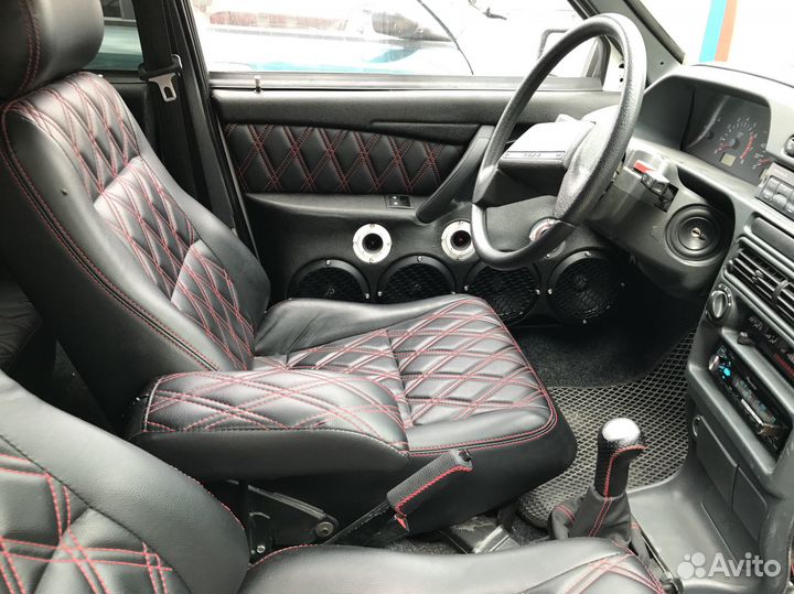 Обивки на сиденья из эко кожи ваз 2114-2115