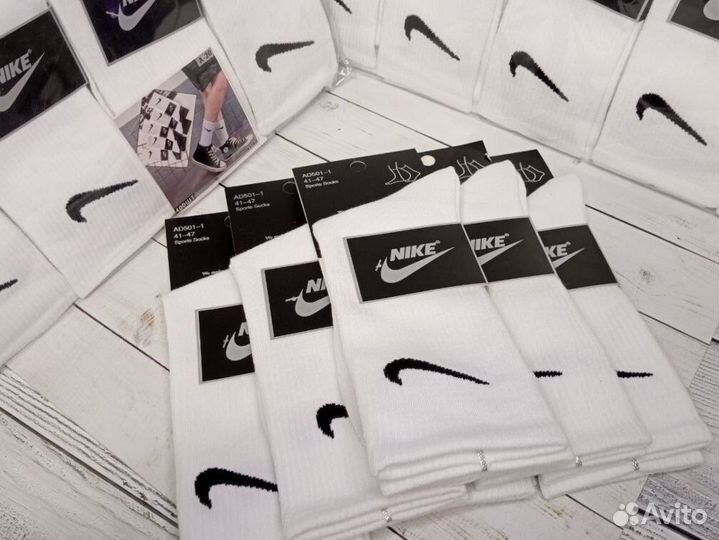 Носки nike высокие