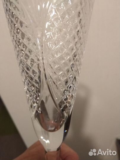 Фужеры(рюмки ) хрустальные сз 