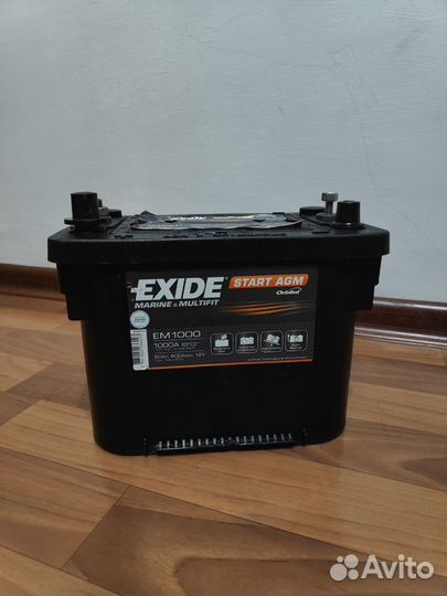 Аккумулятор автомобильный Exide AGM EM1000