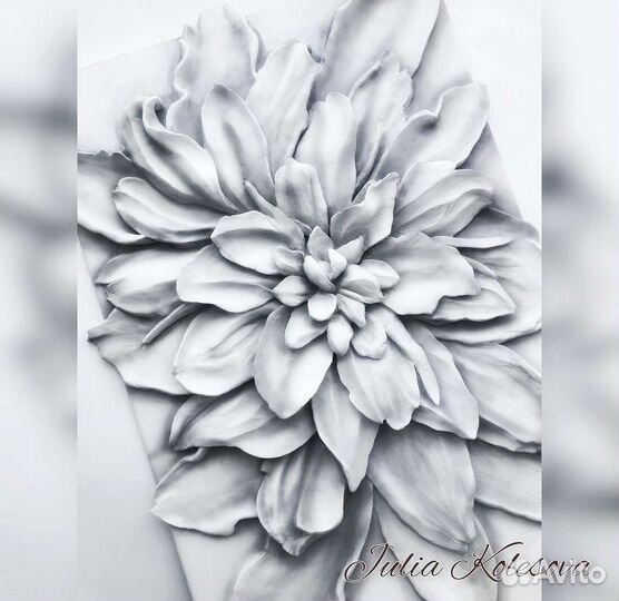 Гипсовый барельеф / Декор на стену