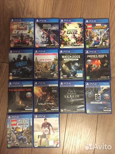 Игры для sony PS4/ VR