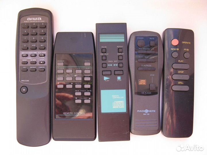 Пульты ду для теле и аудио аппаратуры