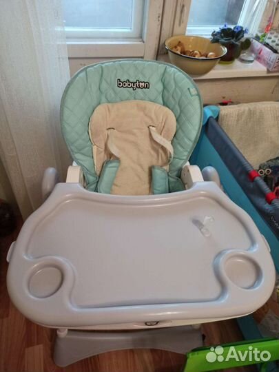 Стульчик для кормления babyton 2 в 1