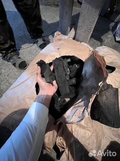 Древесный уголь в мешках березовый