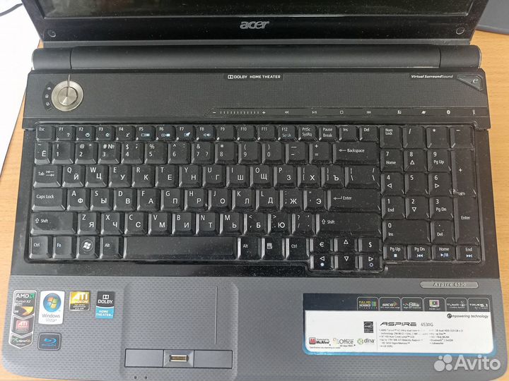 Ноутбук acer Aspire 6530G