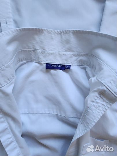 Рубашка школьная для мальчика 140