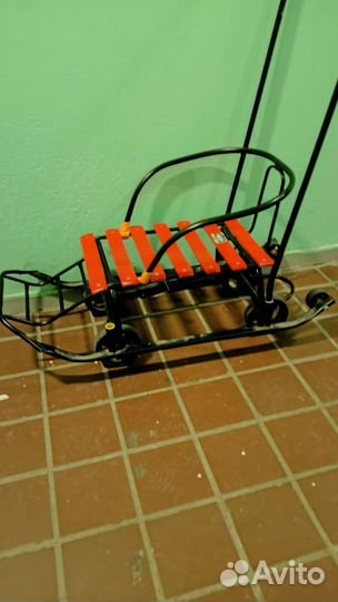 Санки на колесах