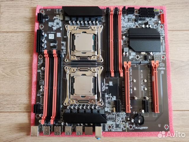 Материнская плата X99 dual купить в Москве | Электроника | Авито