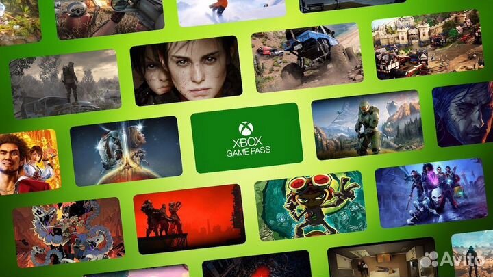 Подписка Xbox Game Pass Ultimate 13 месяцев Код