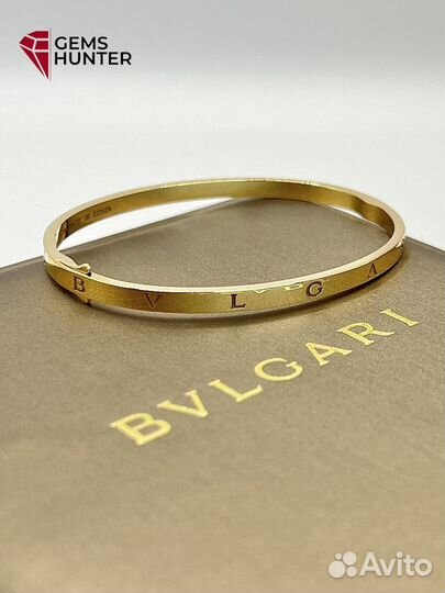 Золотой браслет bvlgari