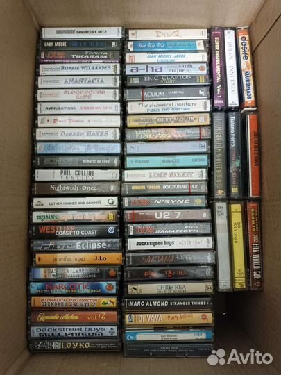 Аудиокассеты. Заруб. музыка 70,80,90х годов 140 шт