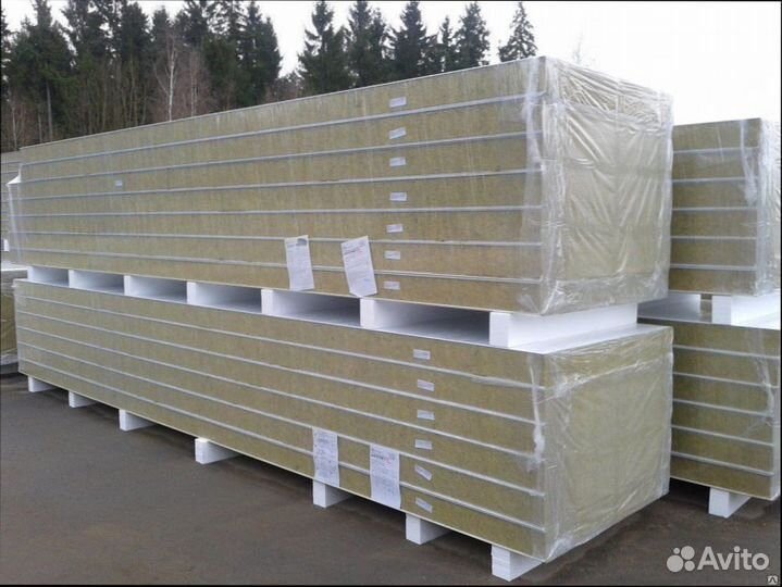 Сендвич панели, собственное производство, от 200 м