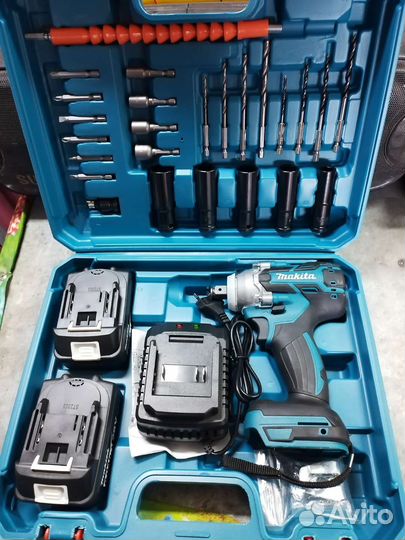 Гайковерт шуруповёрт аккумуляторный makita