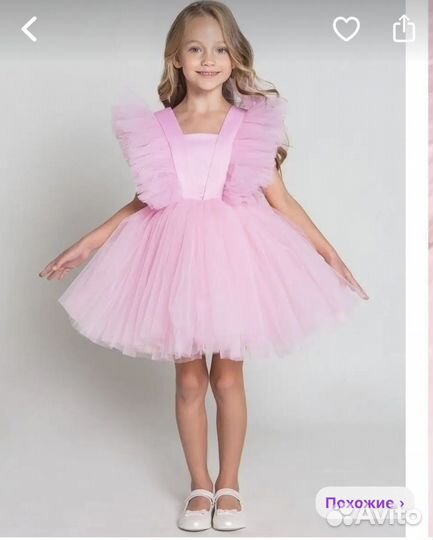 Платье для девочки 98-104