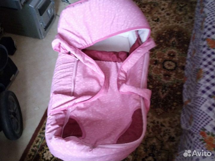 Коляска трансформер 3 в 1 бу