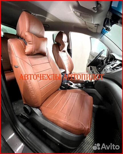 Чехлы Автопилот Hyundai Tucson 3 из экокожи