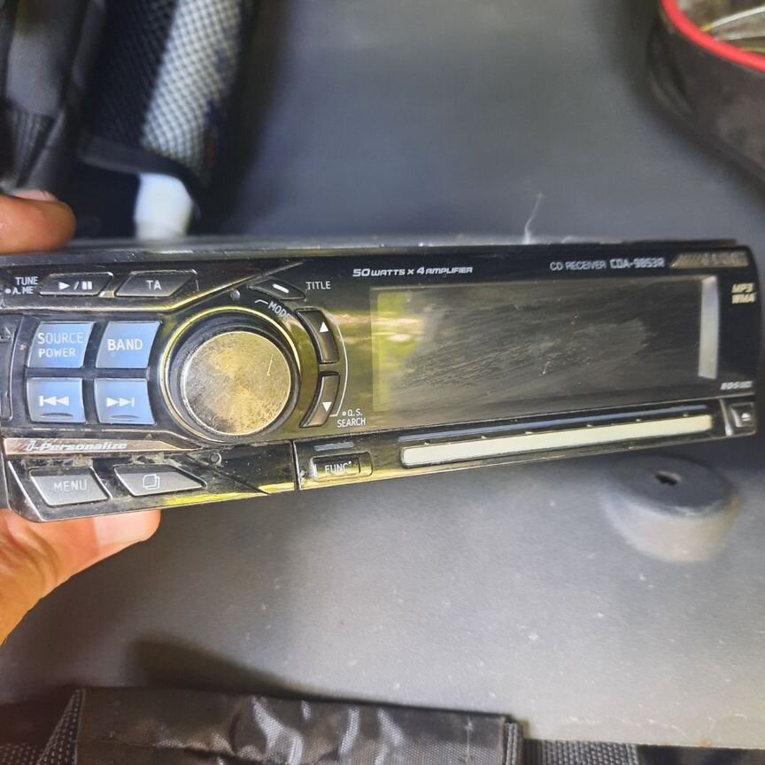 alpine cda 9853r - Купить запчасти и аксессуары для машин и