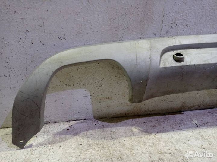 Накладка юбки заднего бампера