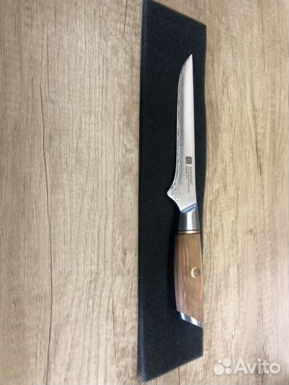 Нож кухонный xinzuo из дамасской стали