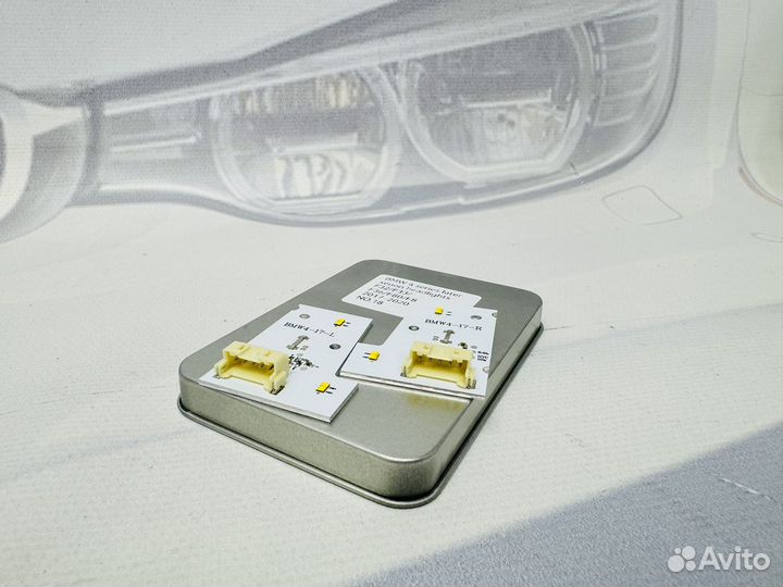 Желтые модули фар BMW F32 F33 F36 F80 F83 ксенон