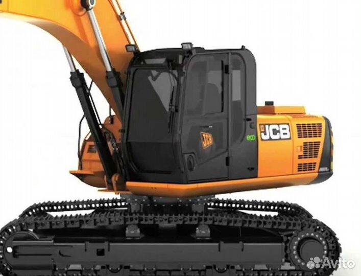 Стекло лобовое верхнее JCB JC 205 LC