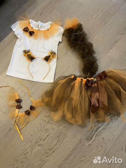 Костюм белочки для девочки 104-110