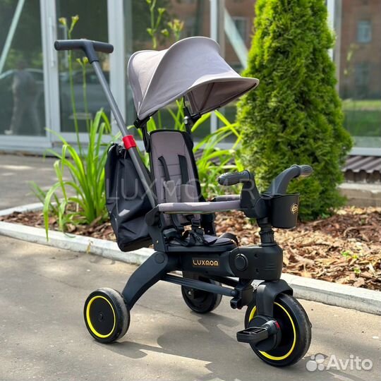 Трехколесный велосипед складной