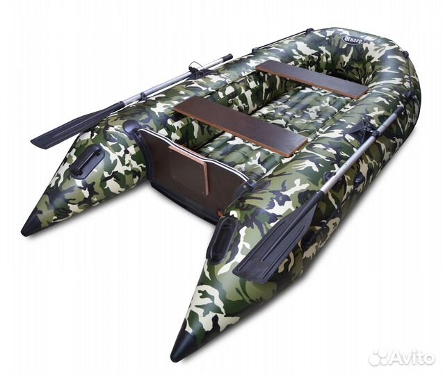 Лодка Инзер-280V нднд камуфляж