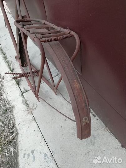 Старинный велосипед зиф СССР