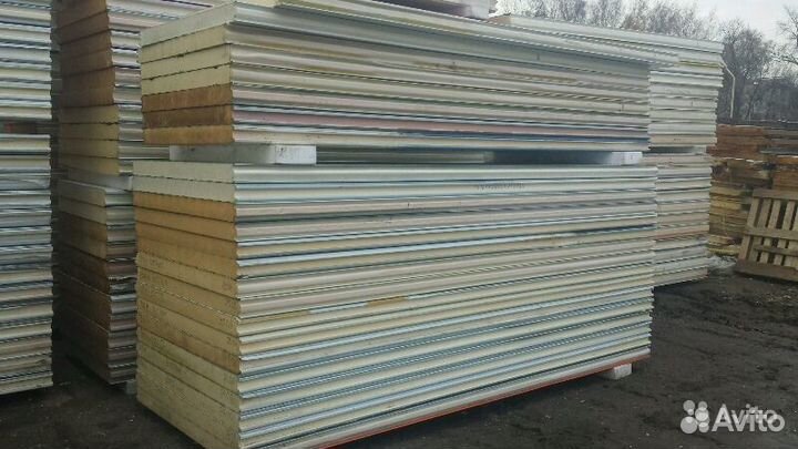 Сэндвич панели PIR 60 мм. Вналичии