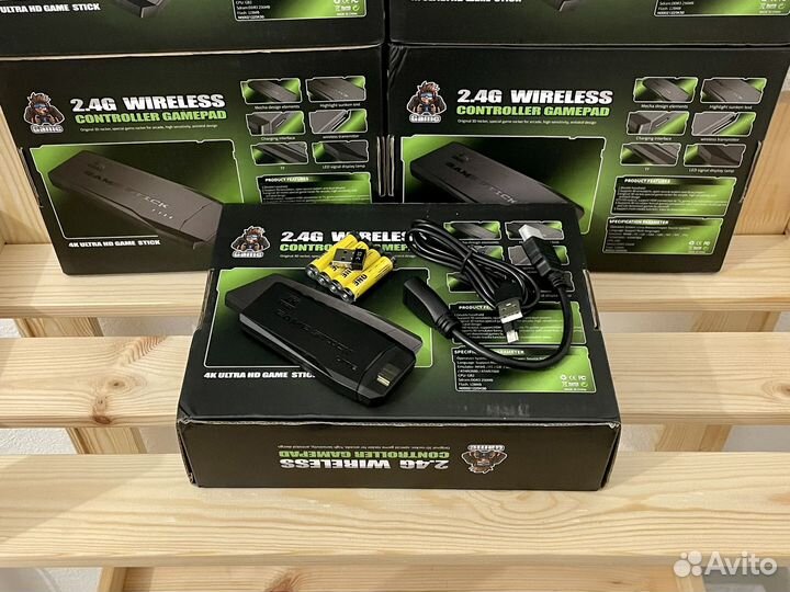 Игровая приставка Game Stick 64gb (10000 игр)