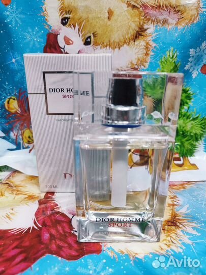 Christian dior homme sport 100 мл