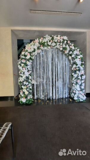 Фотозона арка свадебный декор