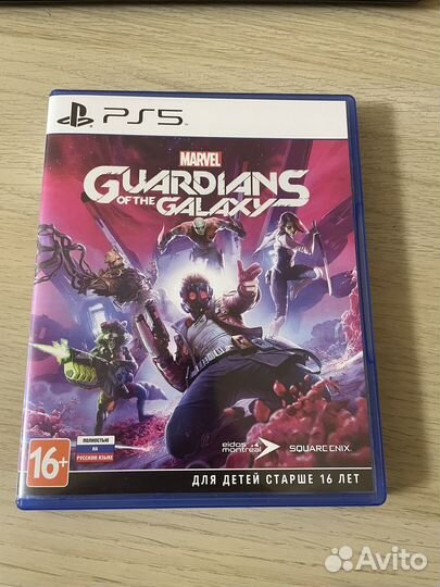 Стражи галактики PS5 диск