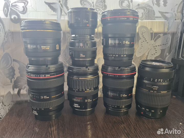 Обьективы canon