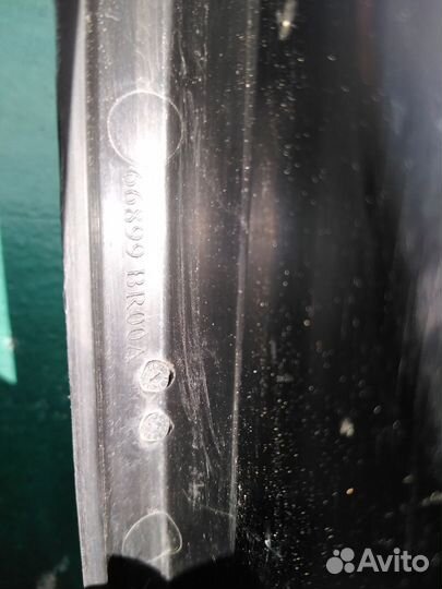 Nissan Qashqai J10 Накладка крыла правая левая