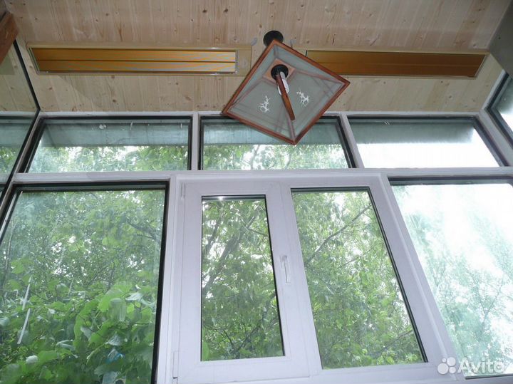 Обогрев балкона потолочным обогревателем