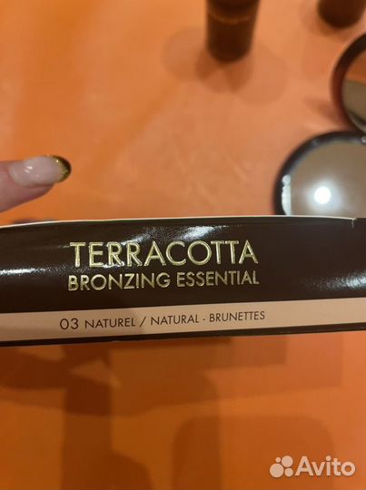 Пудра terracotta guerlain с кистью в комплекте