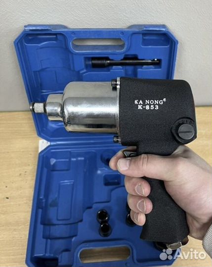 Пневмогайковерт с ударными головками