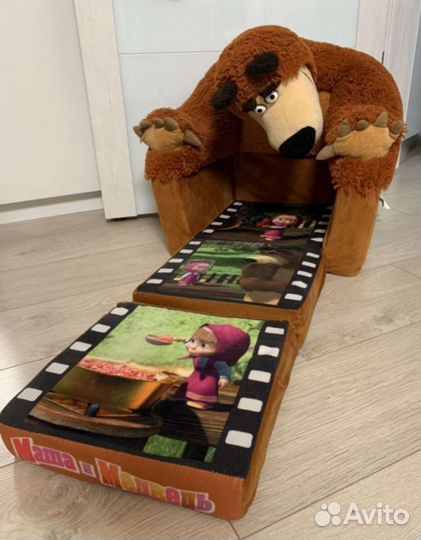 Кресло Маша и Медведь