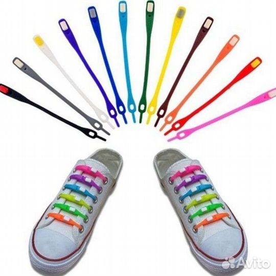 Силиконовые шнурки