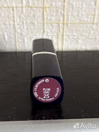 Помада Maybelline New York оттенок 25