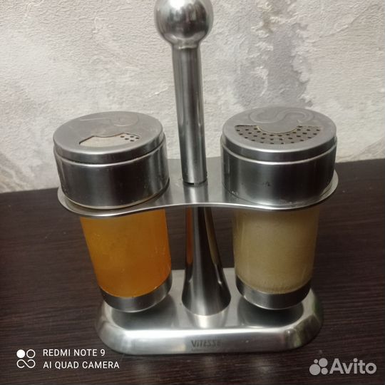 Набор баночек для специй оригинал нержавеющей