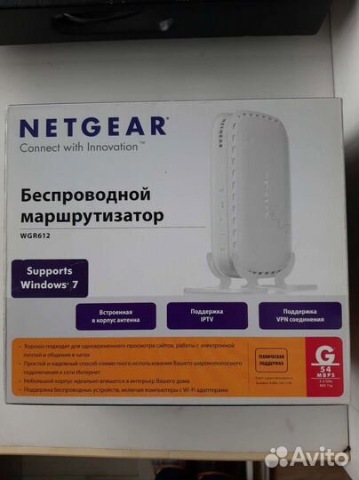 Беспроводной маршрутизатор Wi-Fi Netgear WGR612