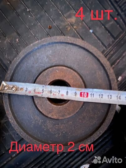 Блины гантели гири