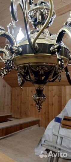 Светильник потолочный подвесной бу