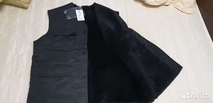 Жилет из натурального меха