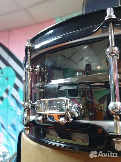 Pearl sensitone Black nickel over steel 5x14