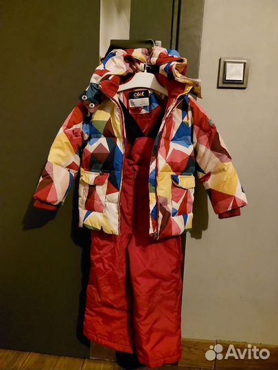 Зимний комплект для девочки 98 104